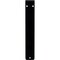 Ekena Millwork Versailles Wrought Iron Bracket, (Single center brace), Powder Coated Black 1 1/2"W x 5 1/2"D x 8"H BKTM01X05X08SVE - alternate 2